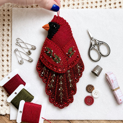 🐦 DIY Felt Bird Sewing Craft Kit 🧵