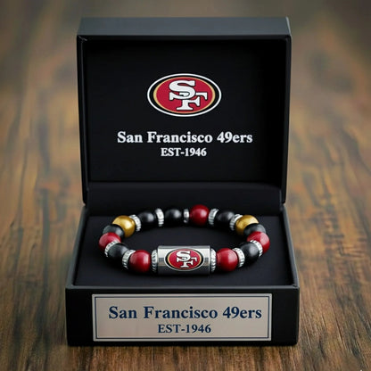 🏈 Handcrafted Lucky Team Energy Bracelet 📿🍀