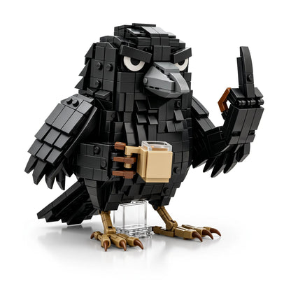 Sarcastic Crow Building Block Set