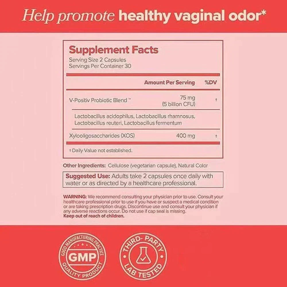 URO Vaginal Probiotics for Women – Supports pH Balance with Prebiotics & Lactoba